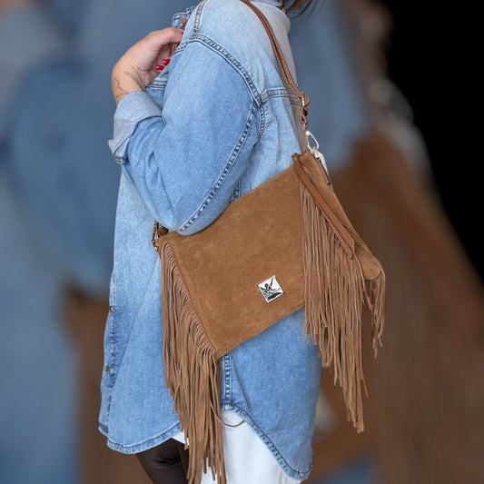 BORSA SCAMOSCIATA Calira