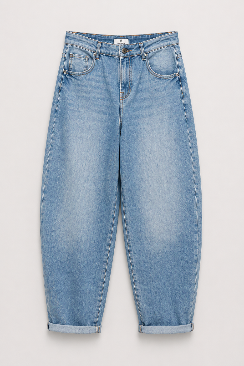 Jeans Balloon Denim Chiaro