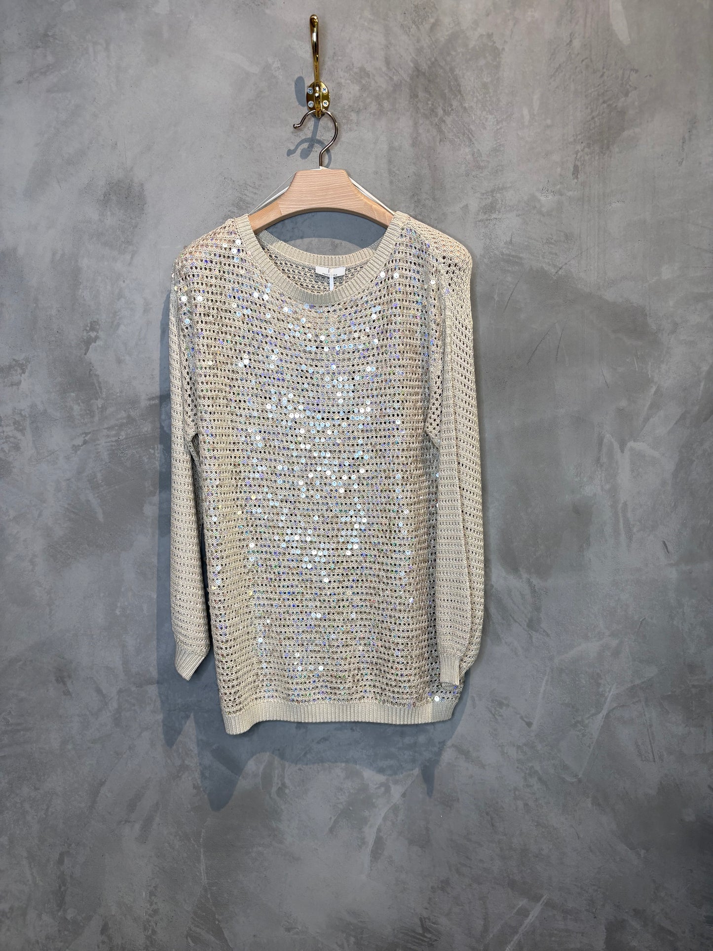 MAGLIA CON PAILLETTES