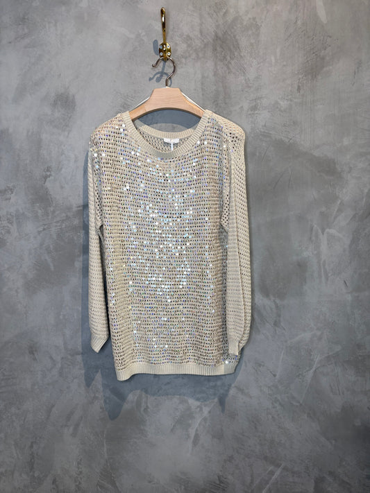 MAGLIA CON PAILLETTES