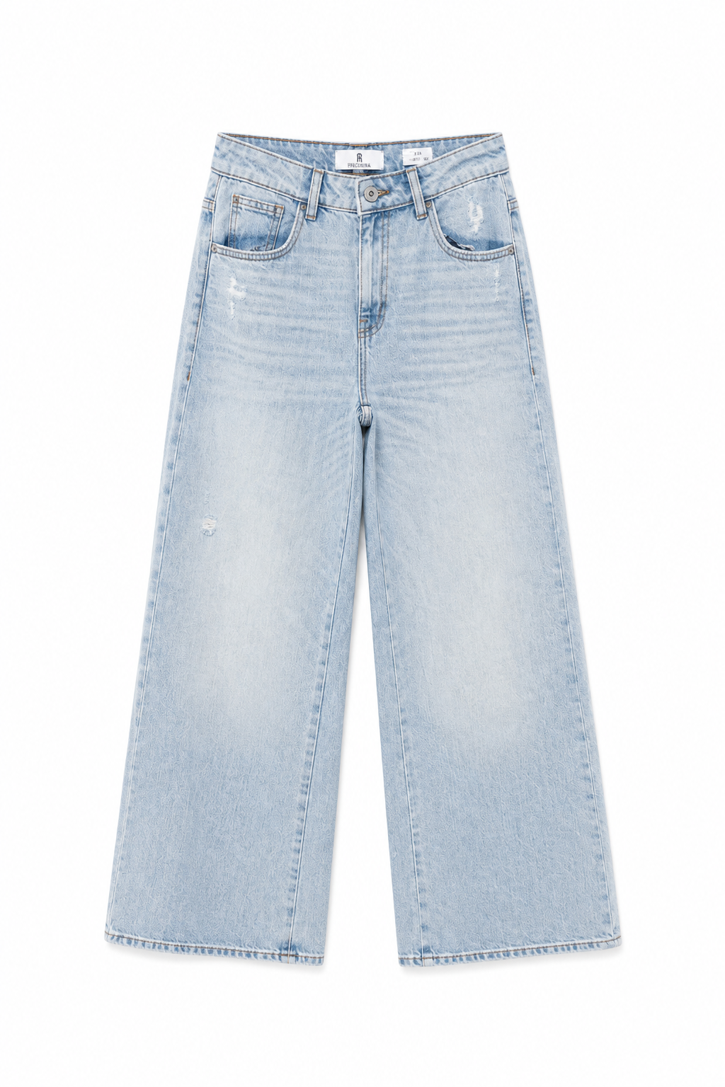 Jeans Eva – Wide Leg Denim Chiaro