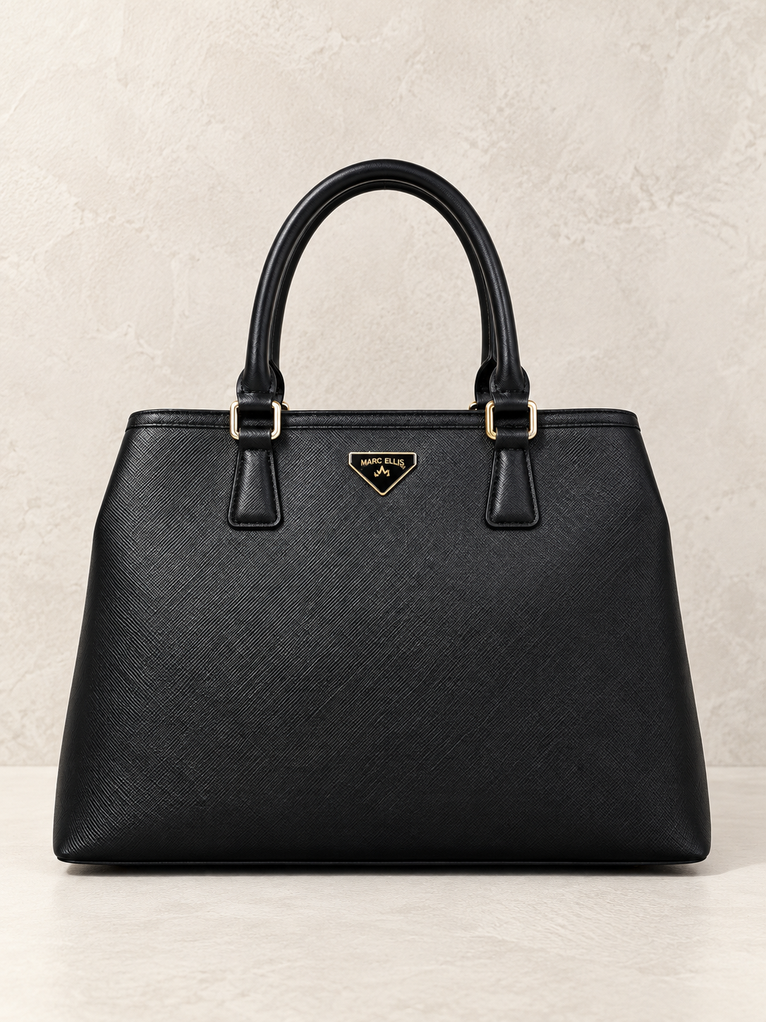 Borsa Marc Ellis Kassy MF – Black/Light Gold