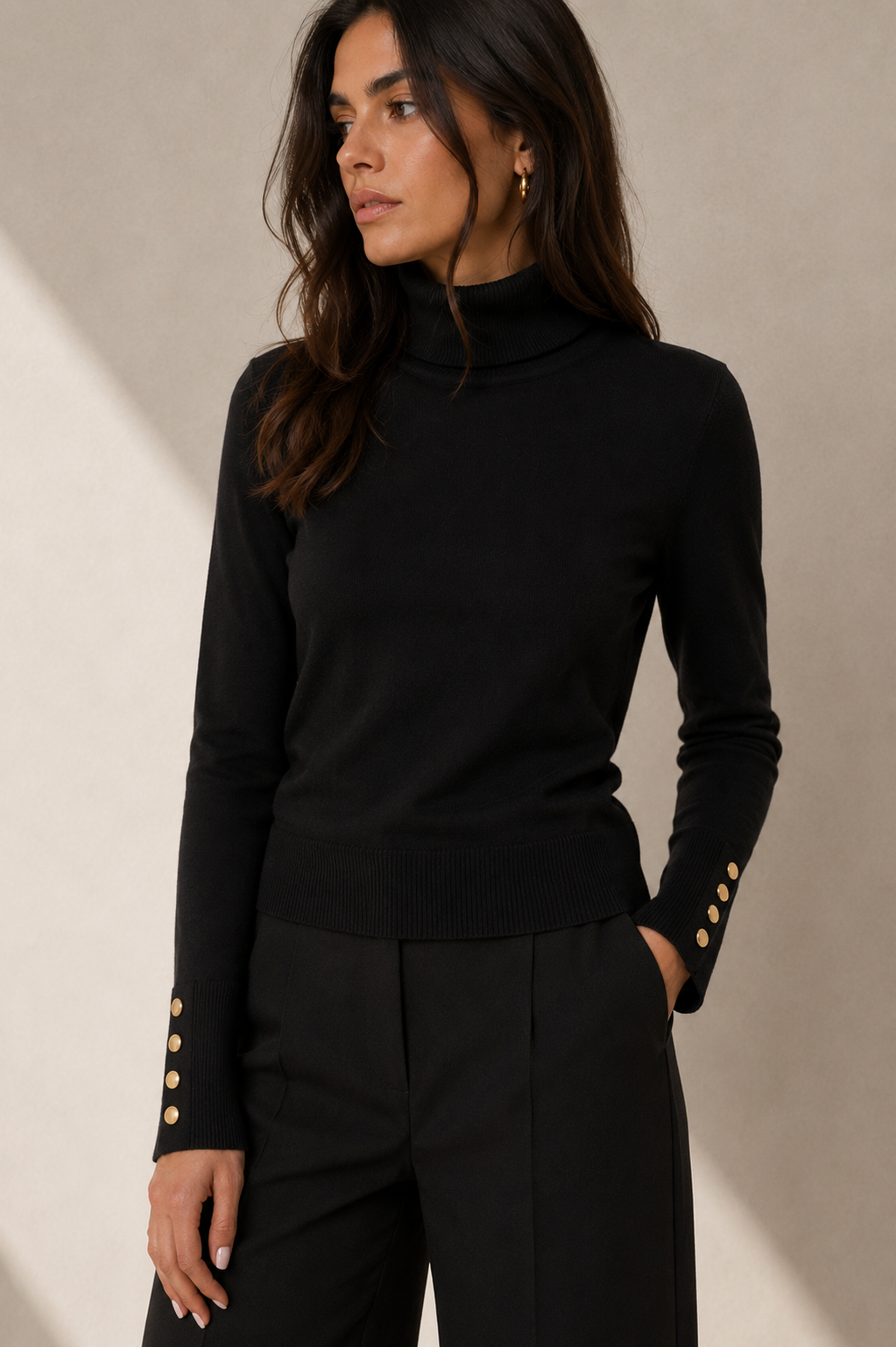 Dolcevita basic nera FRACOMINA