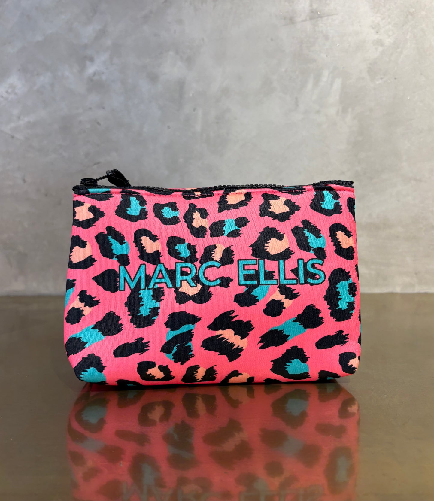 POCHETTE LEOPARD FUCSIA