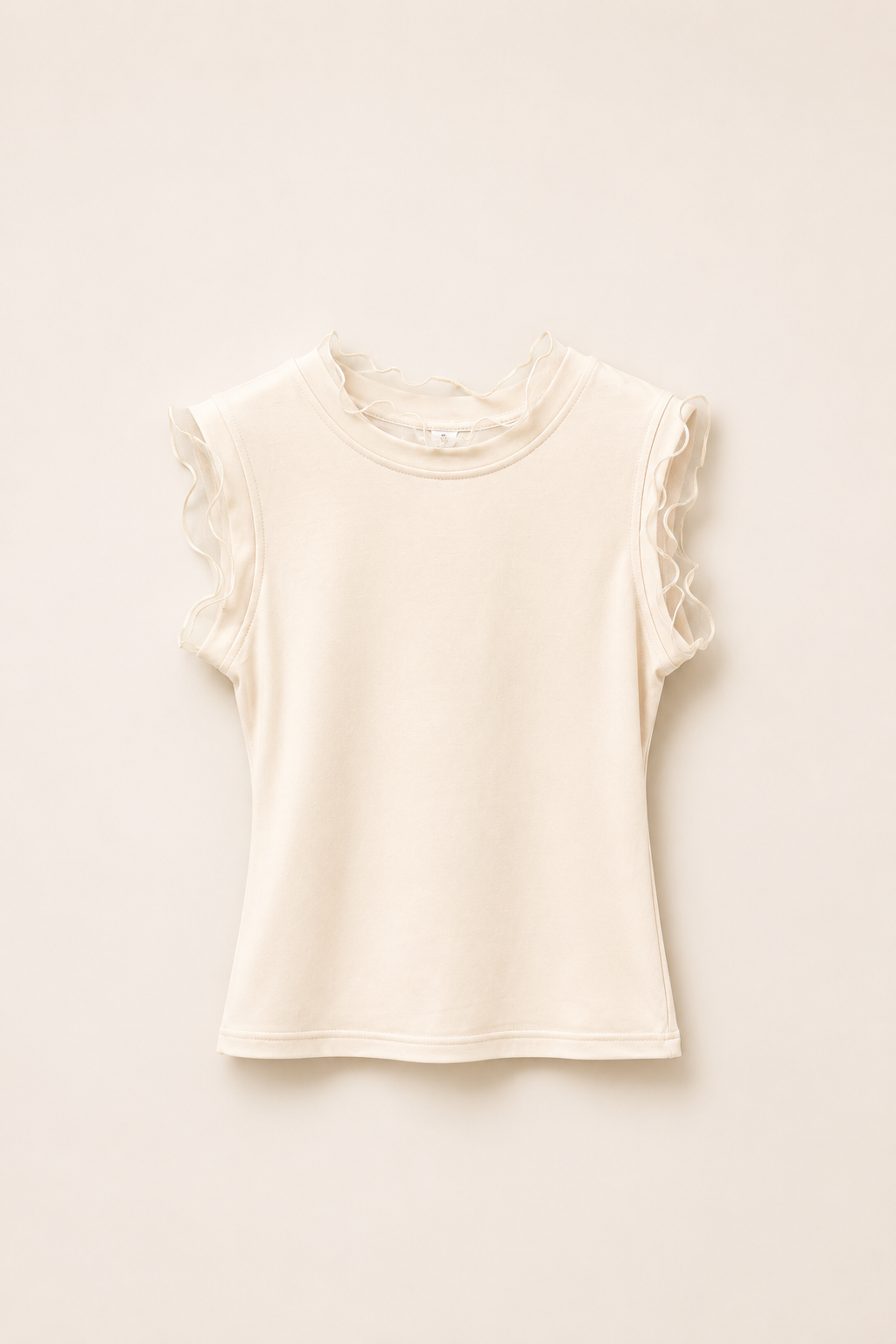 Top Rouches Fracomina – Bianco Panna