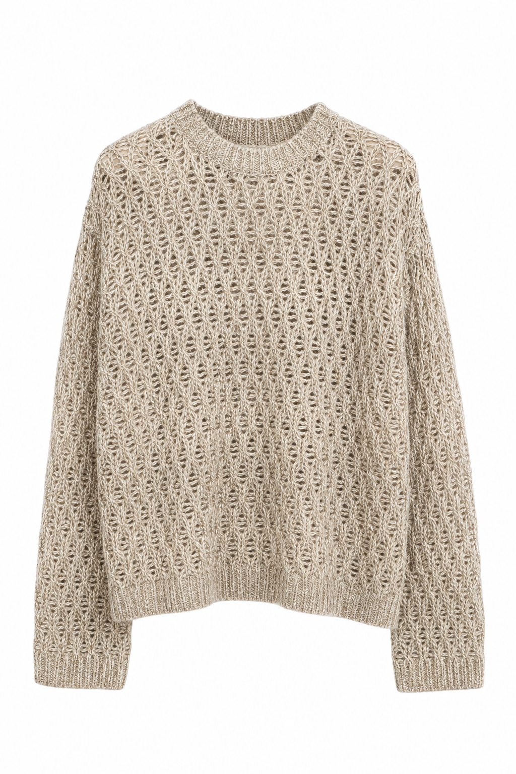 MAGLIA TRAFORATA ELEH Tortora