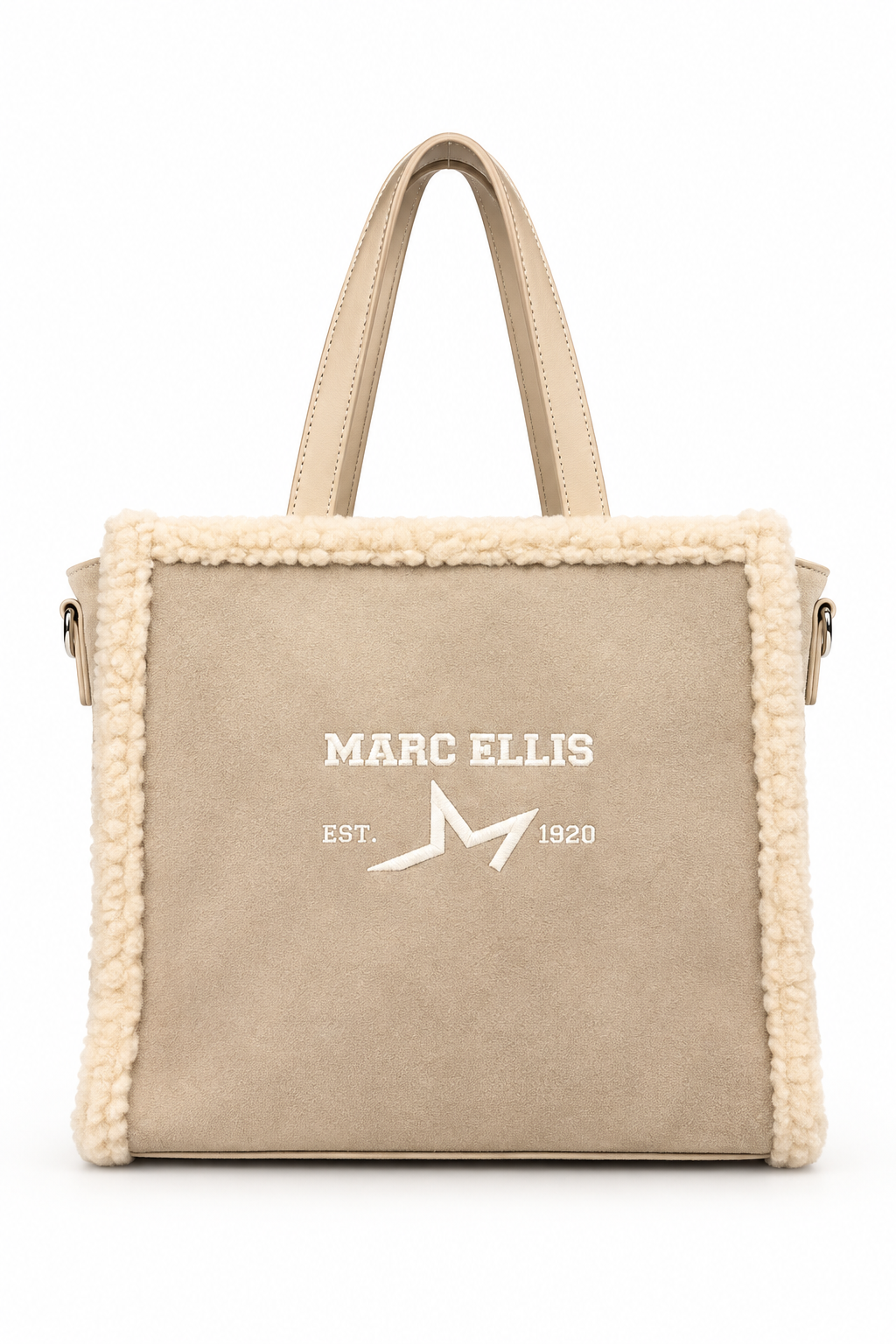 Borsa Marc Ellis Buby Buckskin L – Dark Beige