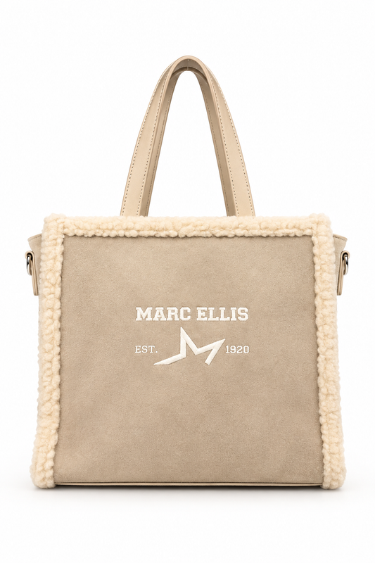 Borsa Marc Ellis Buby Buckskin L – Dark Beige