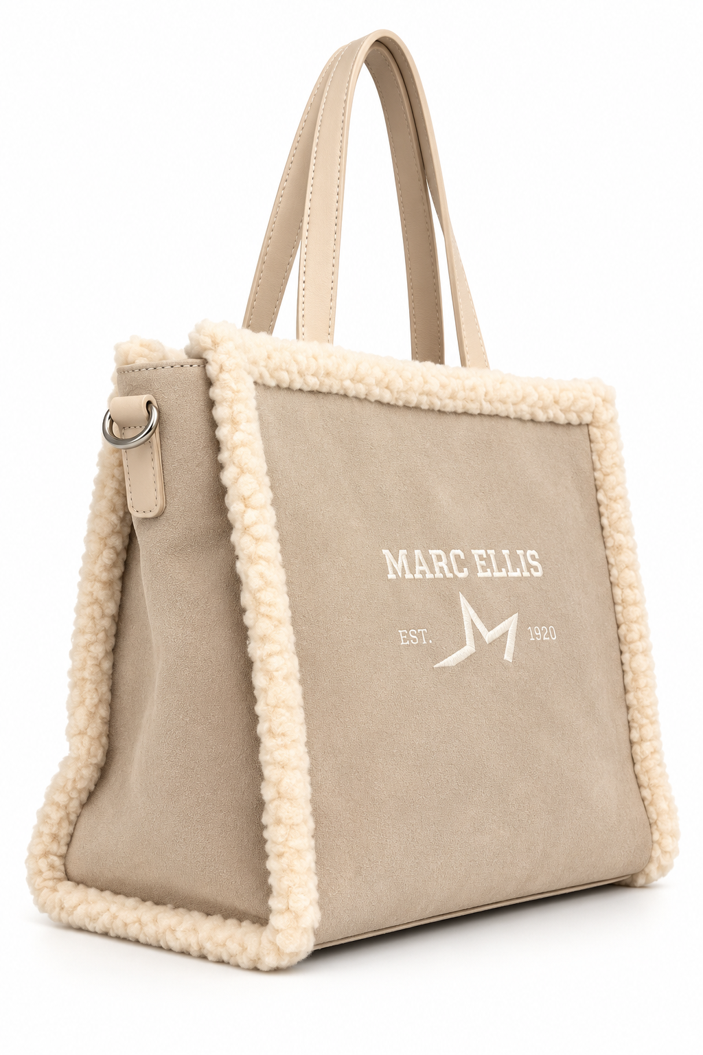 Borsa Marc Ellis Buby Buckskin L – Dark Beige