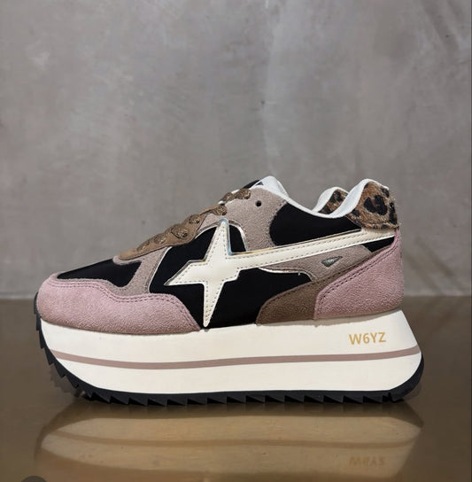 SNEAKERS W6YZ LEOPARD GLAM