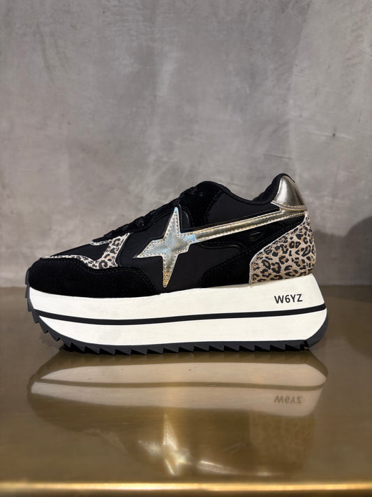 SNEAKERS W6YZ LEOPARD GLAM