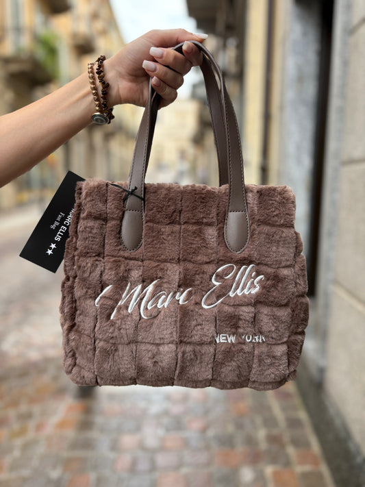 BORSA MARC ELLIS Buby Hair M Cocoa