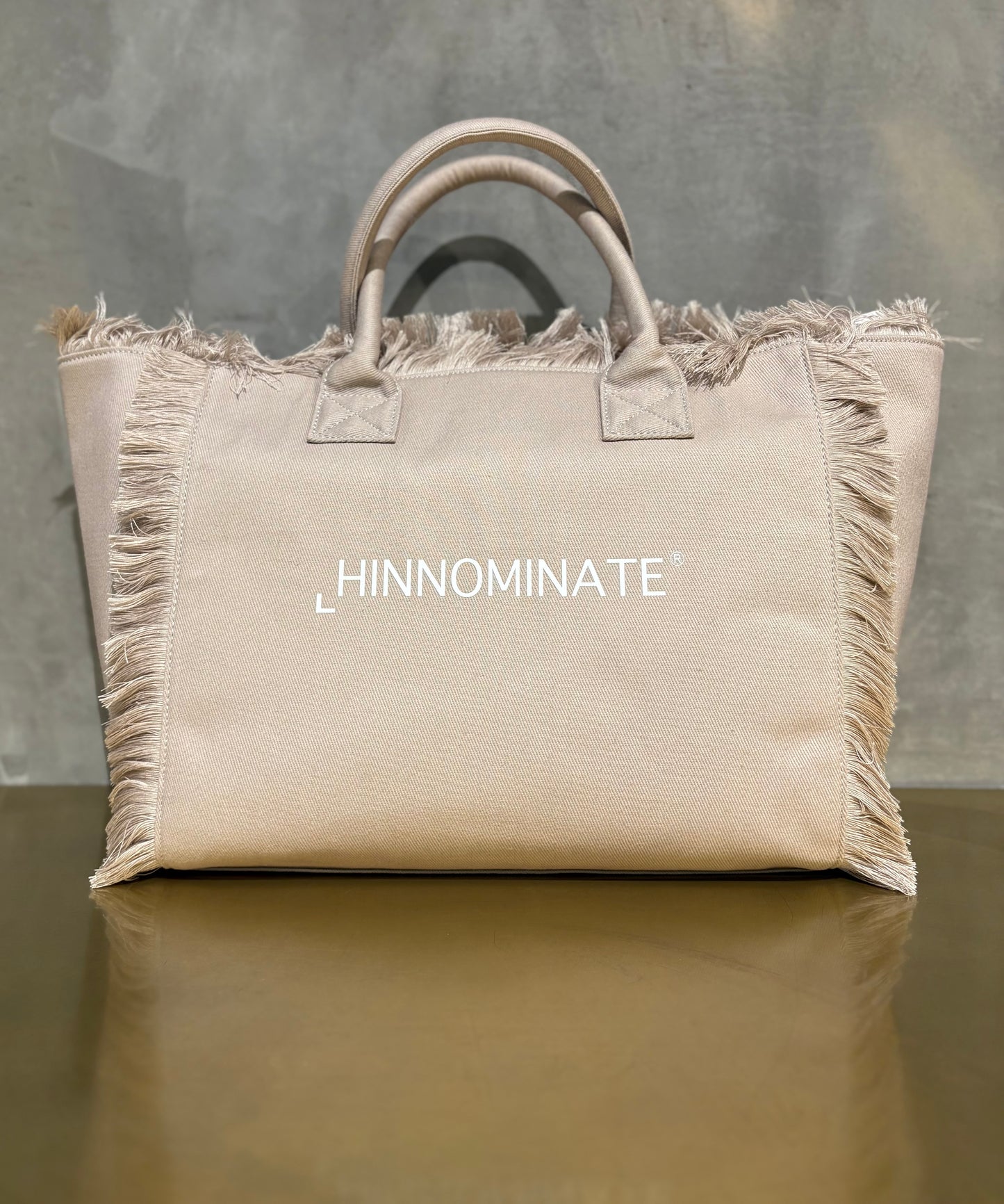 BORSA SHOPPER HINNOMINATE NUDE