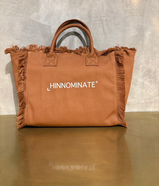 BORSA SHOPPER HINNOMINATE COLOR MOKA