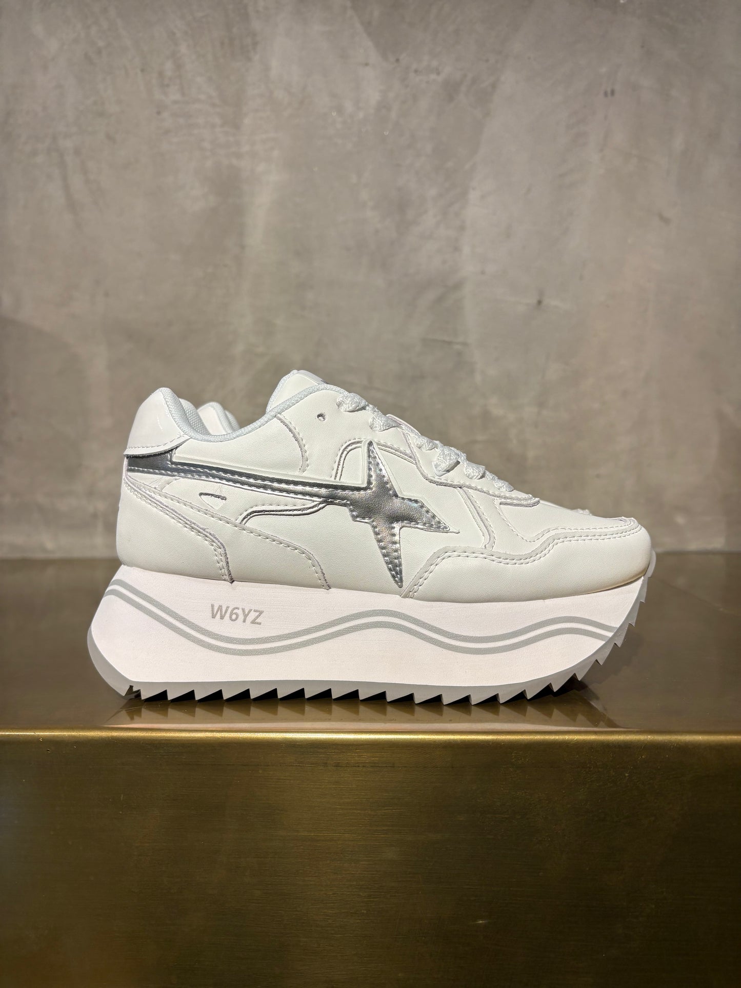 SNEAKERS PLATFORM TOTAL WHITE