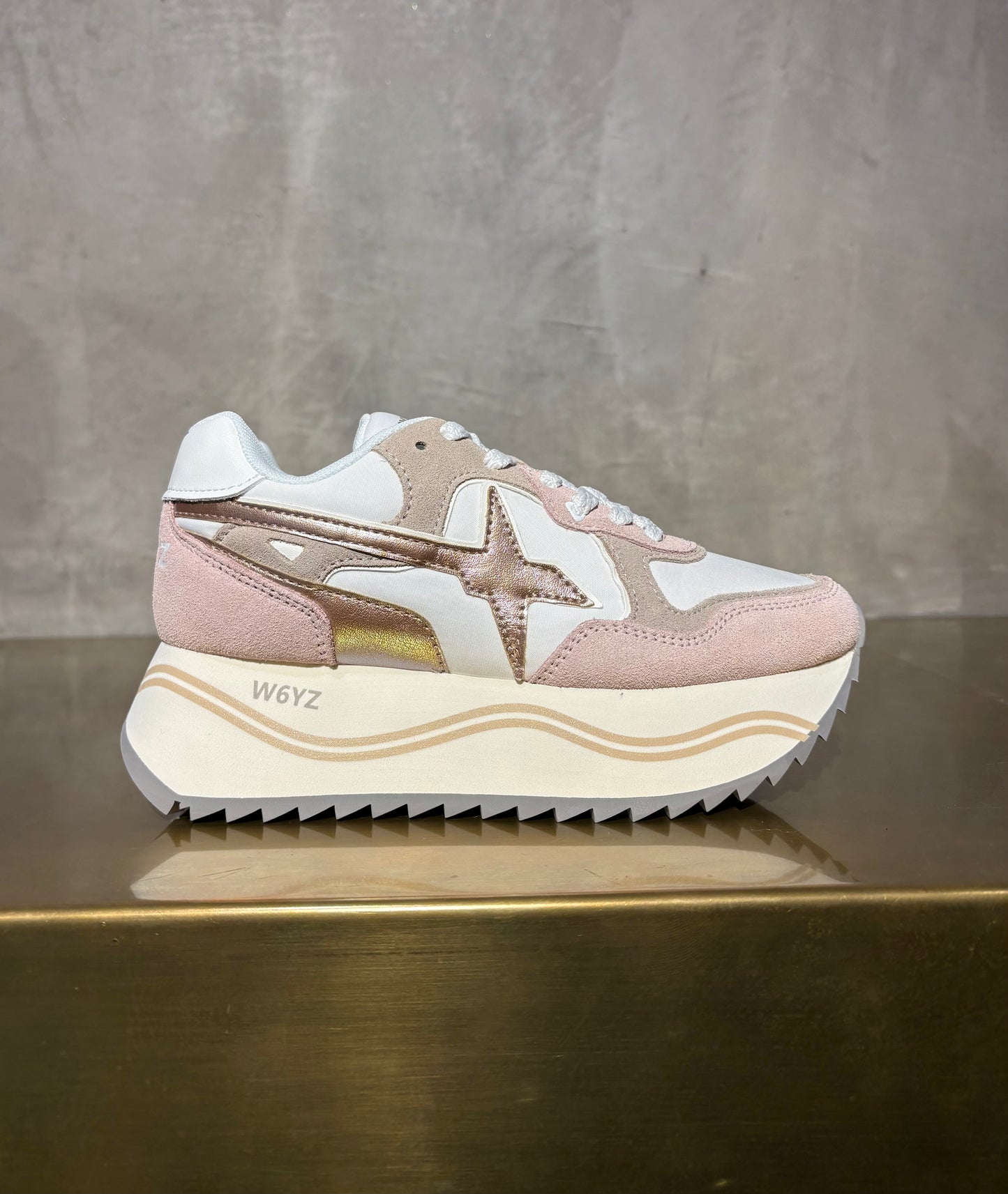 SNEAKERS PLATFORM ROSA CIPRIA