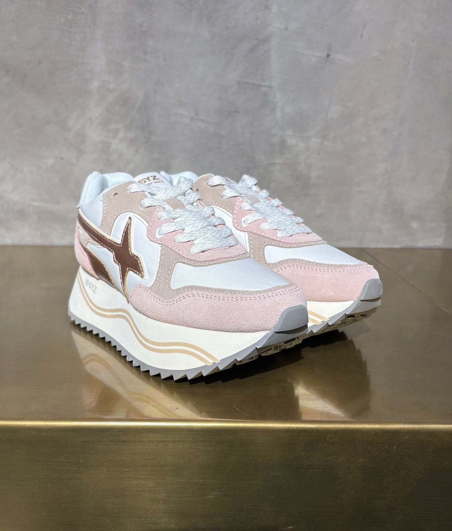 SNEAKERS PLATFORM ROSA CIPRIA