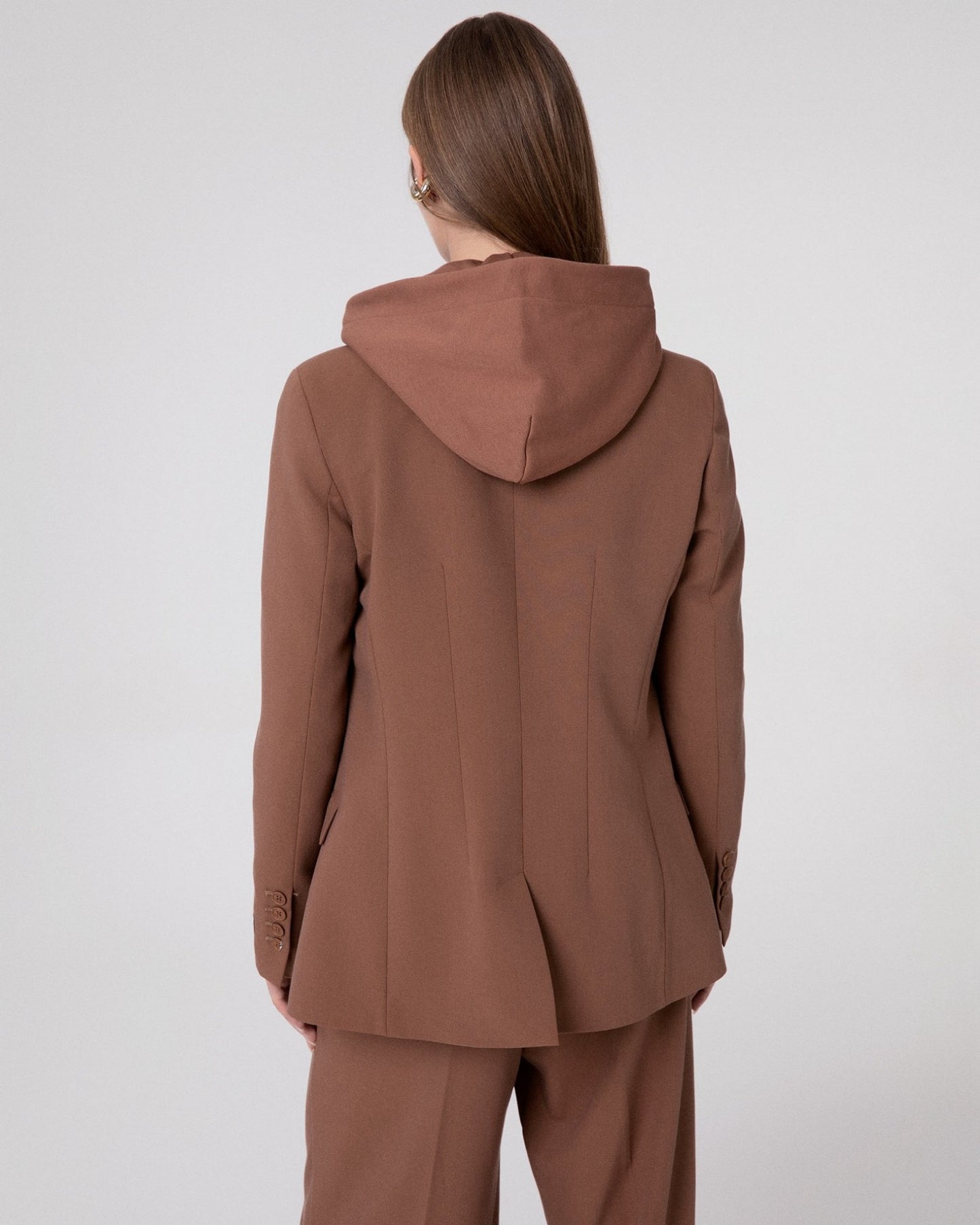GIACCA DOPPIOPETTO HINNOMINATE COLOR MOKA