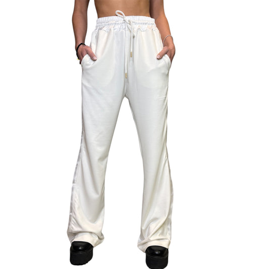 PANTALONE DRITTO VITA ALTA IN VISCOSA HINNOMINATE