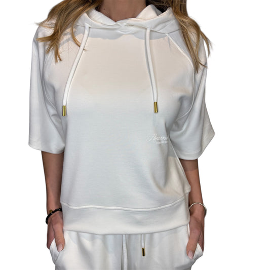 FELPA MANICA CORTA CON CAPPUCCIO HINNOMINATE