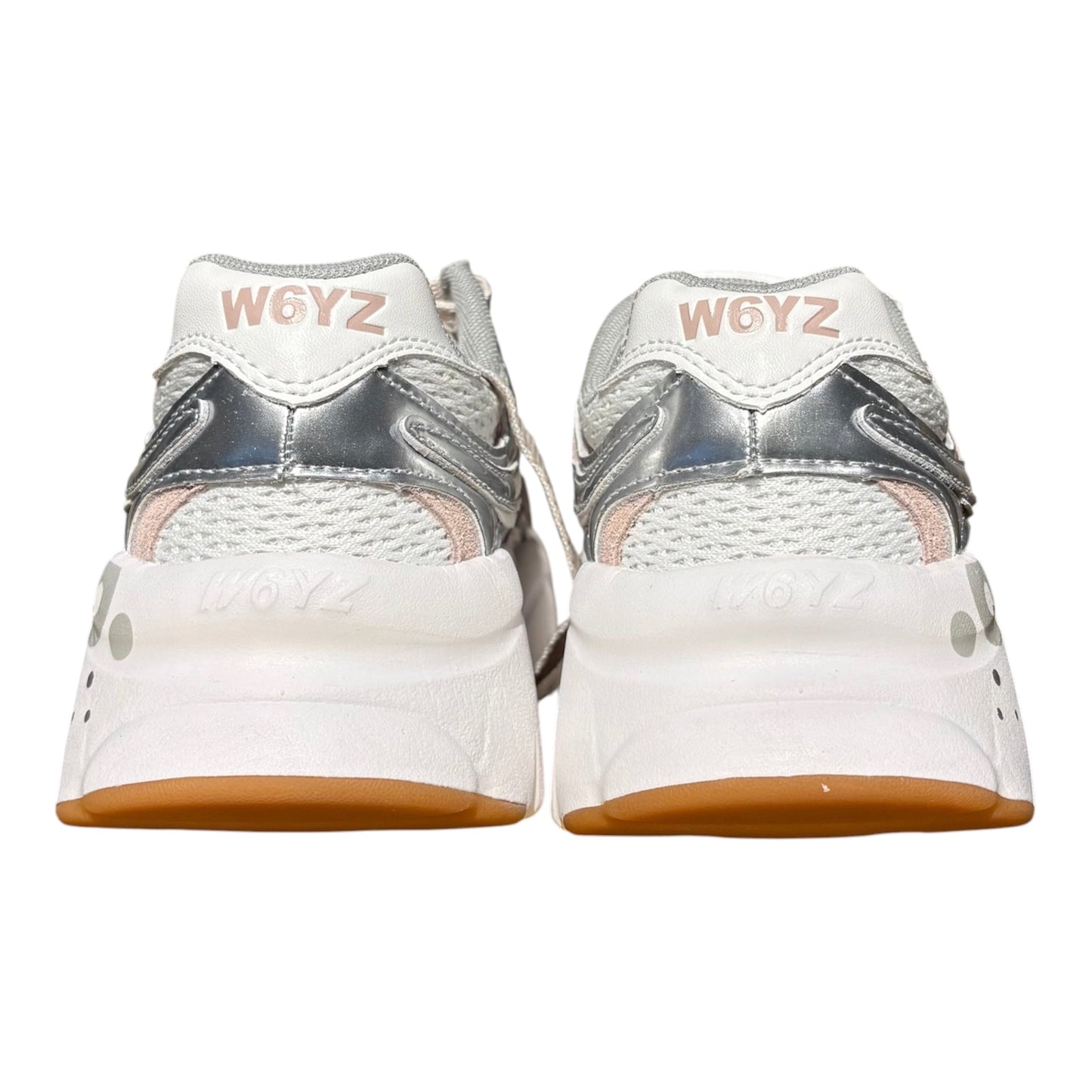 SNEAKERS PLATFORM W6YZ SILVER WHITE CIPRIA
