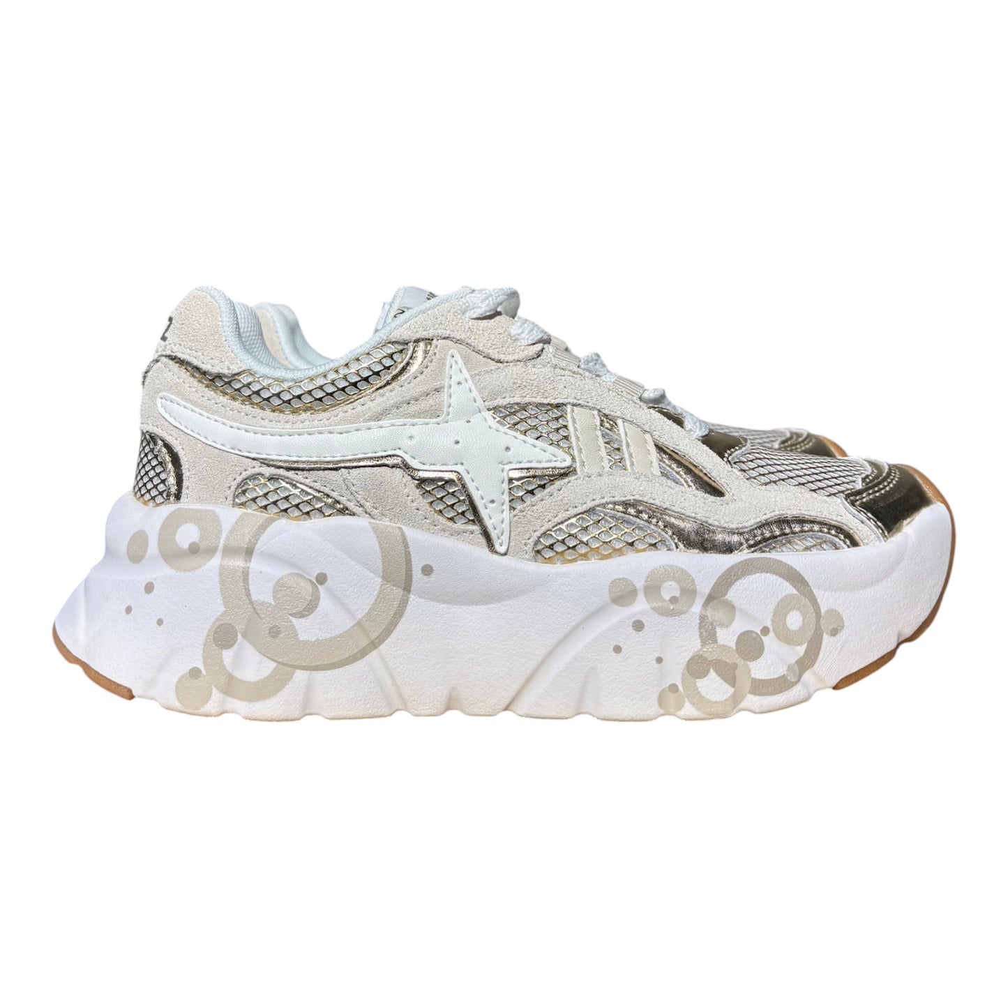 SNEAKERS PLATFORM W6YZ PLATINUM WHITE