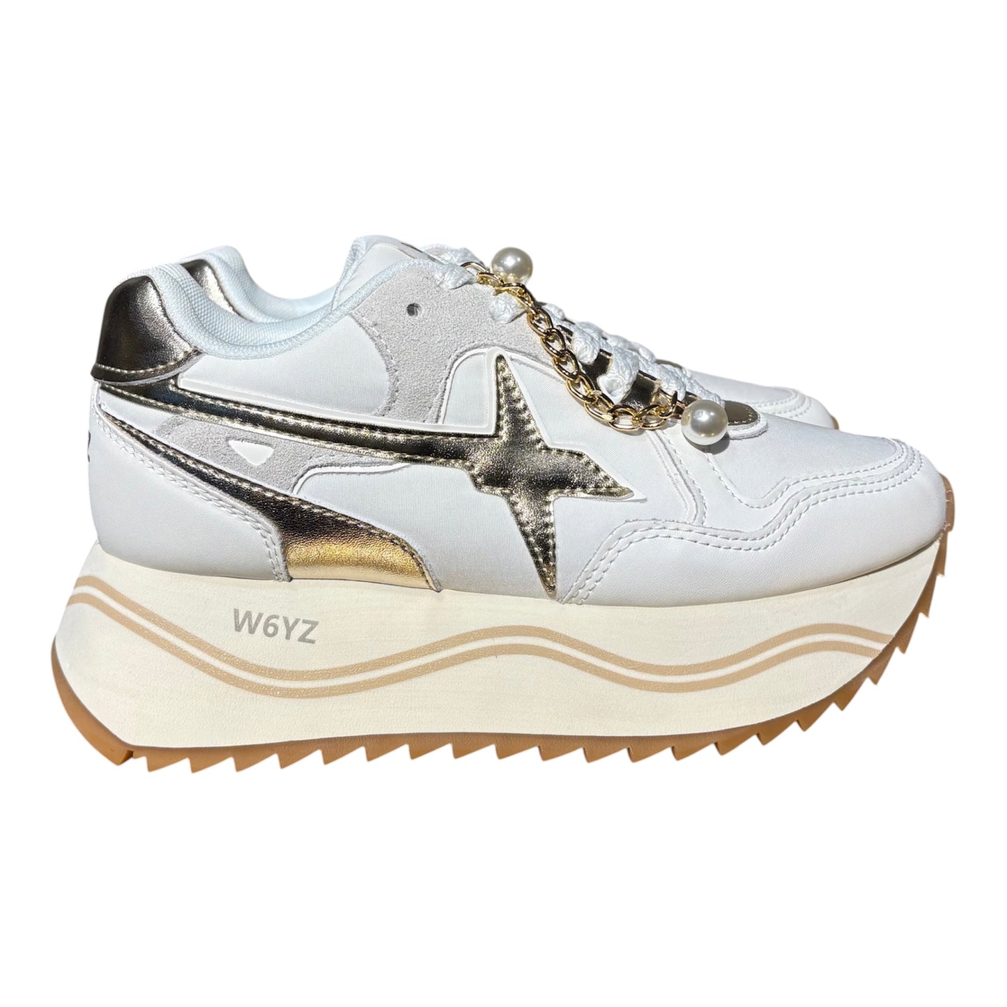 SNEAKERS PLATFORM CON CATENA