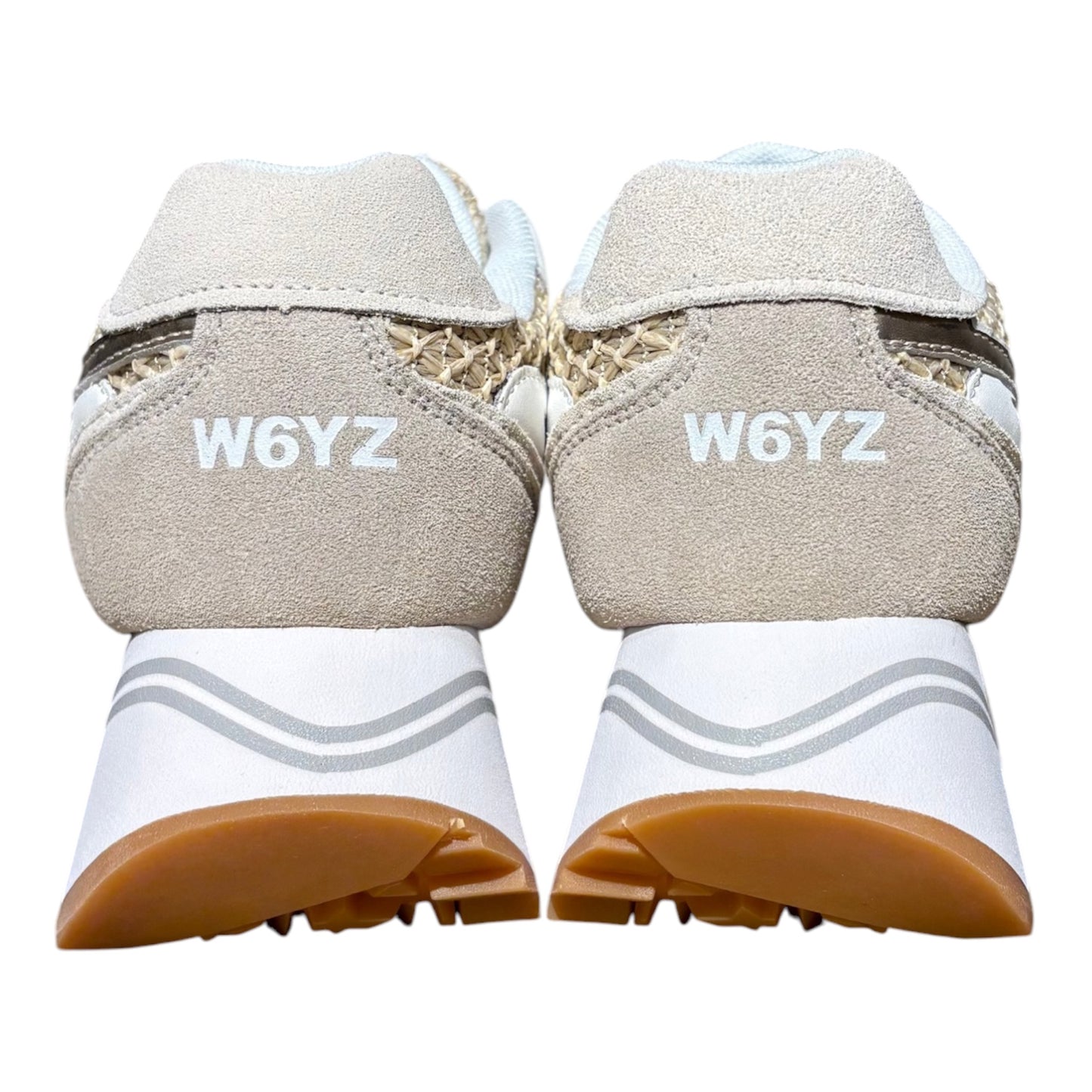 SNEAKERS PLATFORM RAFIA CIPRIA WHITE