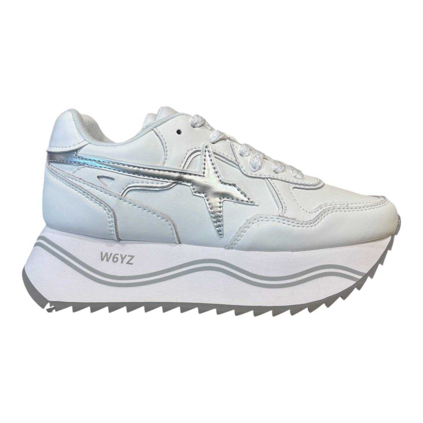 SNEAKERS PLATFORM TOTAL WHITE