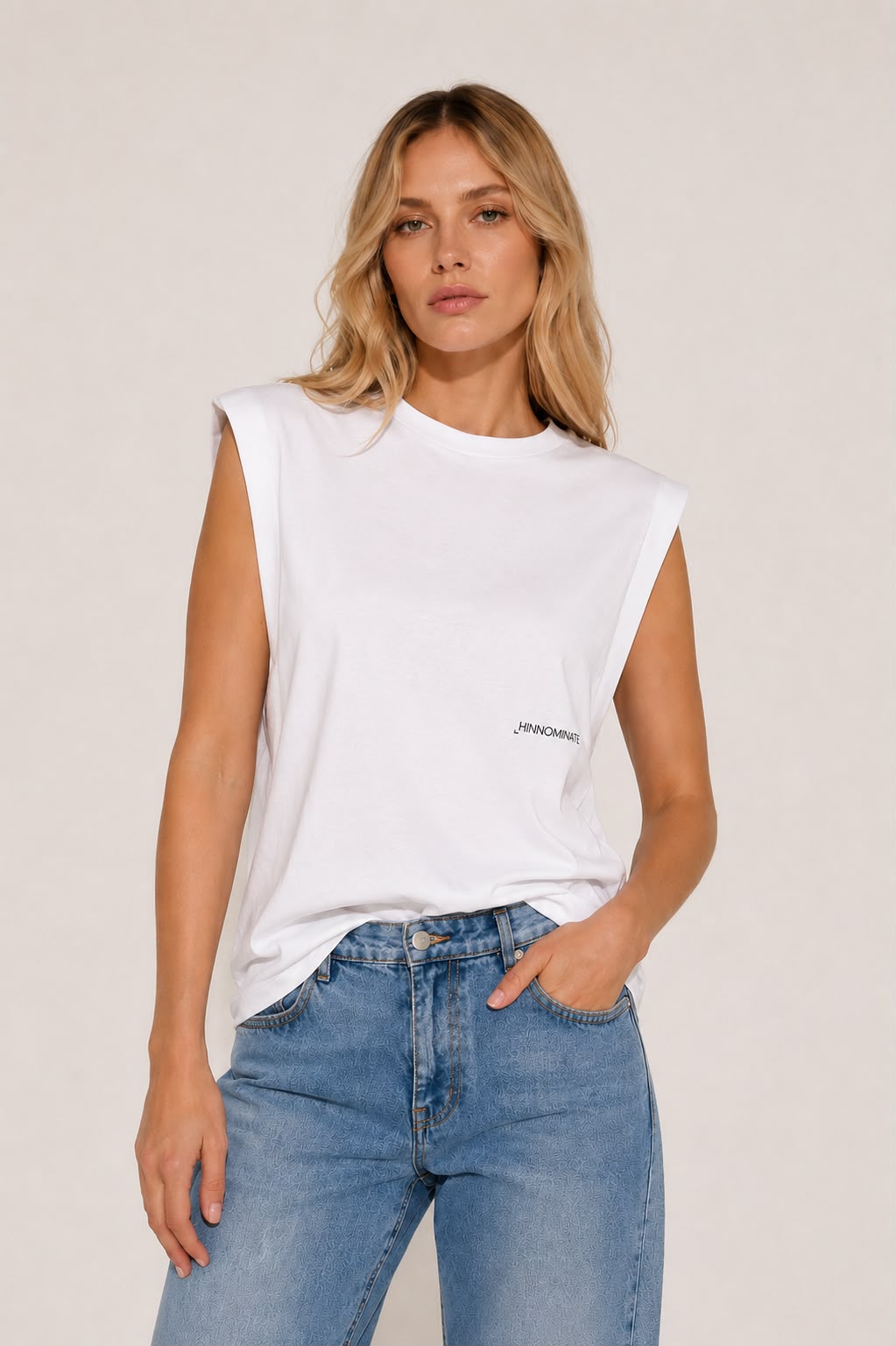 T-SHIRT SMANICATA IN JERSEY CON SPALLINE HINNOMINATE
