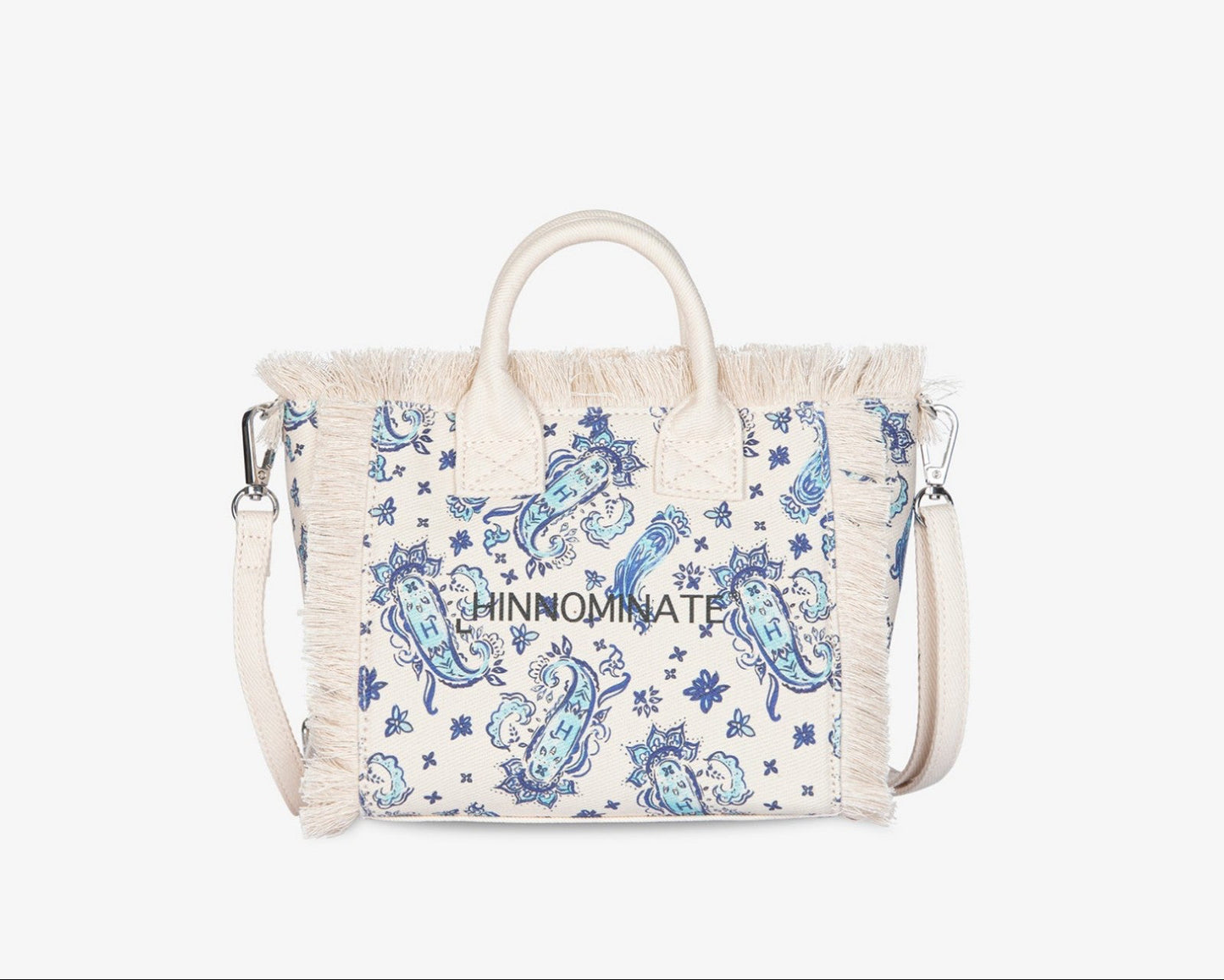 MINI SHOPPER CON STAMPA BANDANA BLU HINNOMINATE