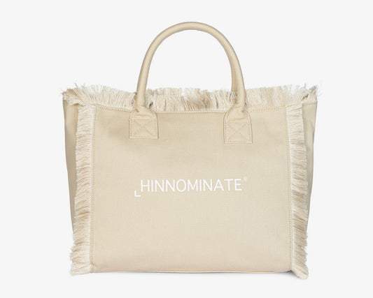 BORSA SHOPPER HINNOMINATE COLOR BEIGE