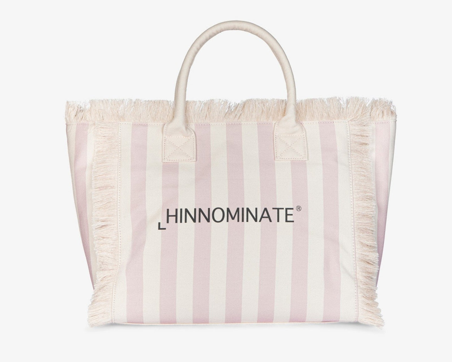 BORSA SHOPPER A RIGHE HINNOMINATE ROSA